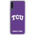 Texas Christian University TCU Horned Frogs Galaxy A50 Clear Case